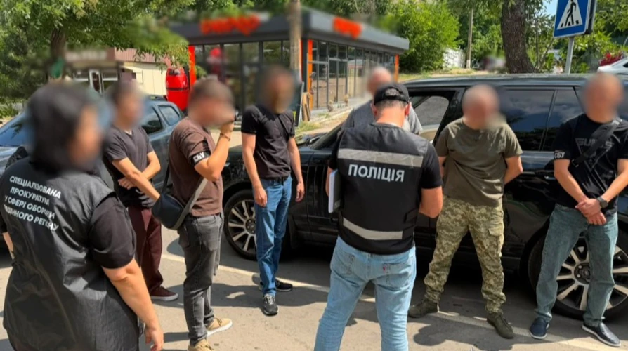 Правоохоронці затримують начальника відділу ТЦК та СП в Одеській області