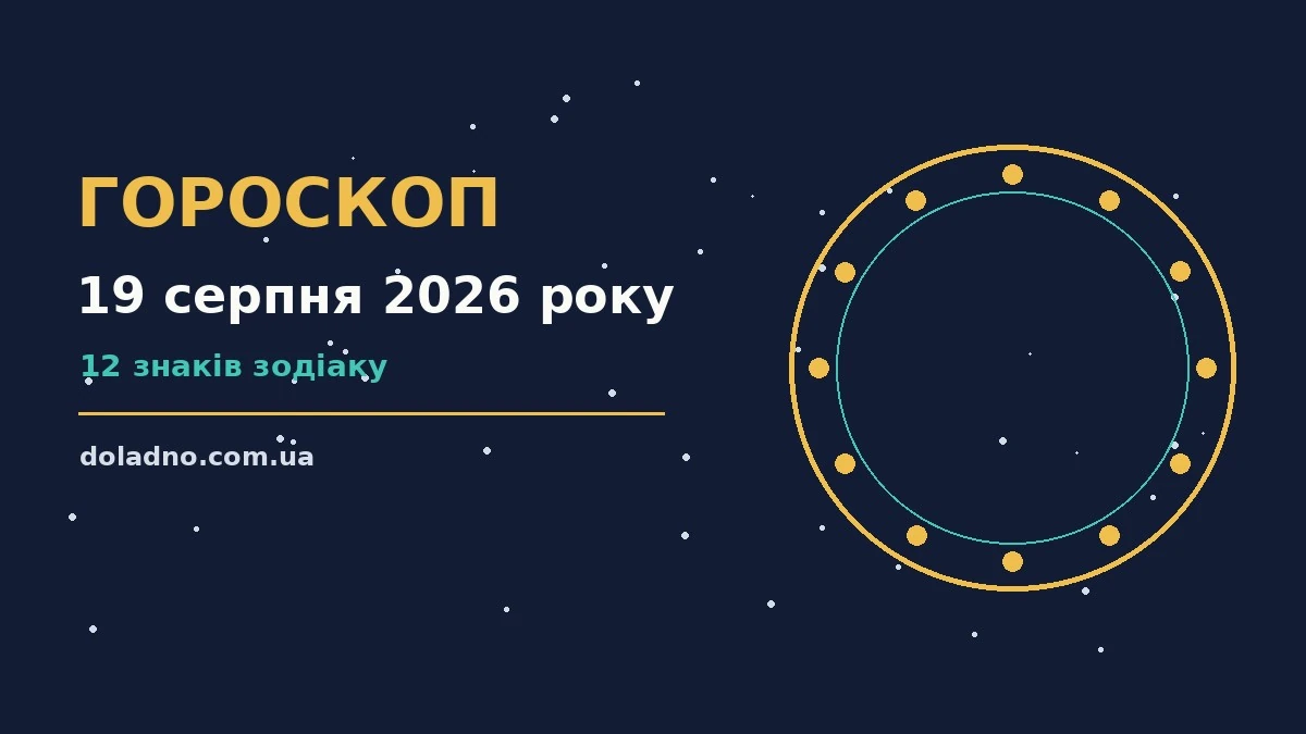 Зоряне небо над містом у передсвітанкових барвах, символ спокійного початку середи 19 серпня 2026 року
