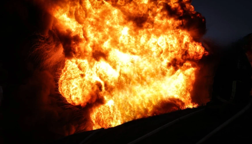 Хронологія двох ударів по складах логістичної компанії у Дніпровському районі 9 жовтня
